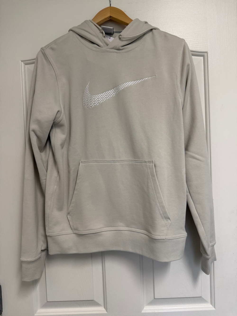 Nike cream men’s NWT Swoosh Pullover Hoodie